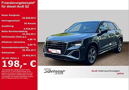 Audi Q2 S line 30 TFSI Navi CarPlay AHK Sportsitze Sc