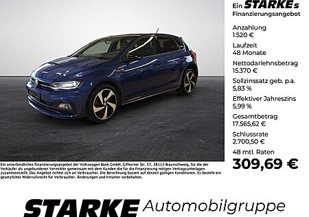 VW Polo Volkswagen GTI 2.0 TSI DSG LED PDC Klima beats 17 Zoll