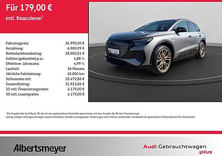 Audi Q4 e-tron 40 MATRIX+GRA+OPTIKPAKET+NAVI