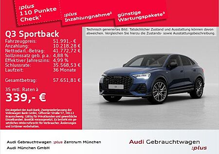 Audi Q3 Sportback 40 TFSI qu. S tronic S line Pano/St