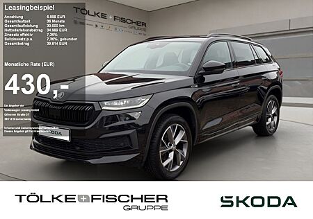 Skoda Kodiaq gebraucht kaufen Skoda Kodiaq 1.5 TSI ACT Sportline DCC ACC AHK AUT LED