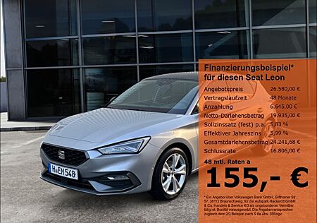 Seat Leon gebraucht kaufen Seat Leon FR 2.0 TDI 85 KW (115 PS) 6-GANG LED Navi K