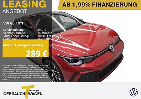 VW Golf Volkswagen GTI BLACKSTYLE LM19 PANO LEDER HARMANN