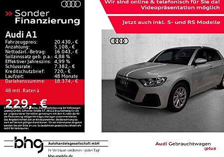 Audi A1 25 TFSI Sportback advanced