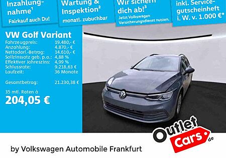 VW Golf Volkswagen VIII Variant 1.5 TSI Life Navi Digitaler Ra