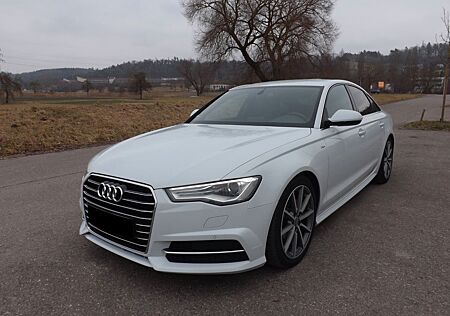 Audi A6 2.0TDi S-Line,Perleffektweiß,8-fach,Voll+Top!