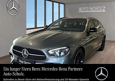 Mercedes-Benz E 220 d T AMG+NIGHT+AHK+PANO+DISTR PLUS+360°+WS+