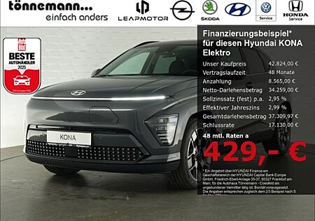 Hyundai Kona Elektro PRIME 65,4 kWh+VOLL LED+NAVI+360 GR