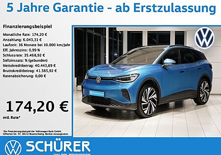 VW ID.4 Volkswagen Pro 4Motion Wärmepumpe HKardon Pano AHK HuD