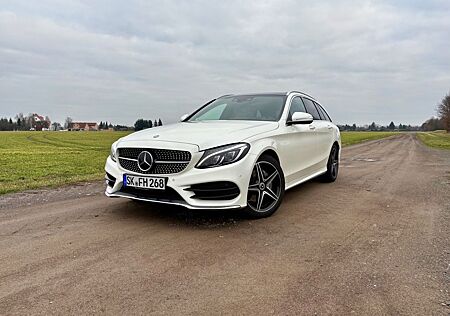 Mercedes-Benz C 220 d T AMG Line Autom. Pano ILS Luft ACC LED