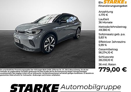 VW ID.4 Volkswagen Pro Goal AHK Standheiz Navi LED Kamera PDC