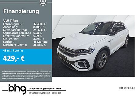 VW T-Roc Volkswagen 2.0 TDI SCR DSG R-Line