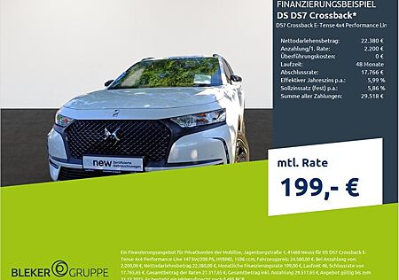 DS Automobiles DS7 Crossback E-Tense 4x4 Performance Line