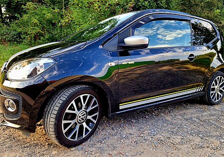 VW Up Volkswagen ! 1.0 Street, schwarz, TÜV neu, 60PS, TOP!