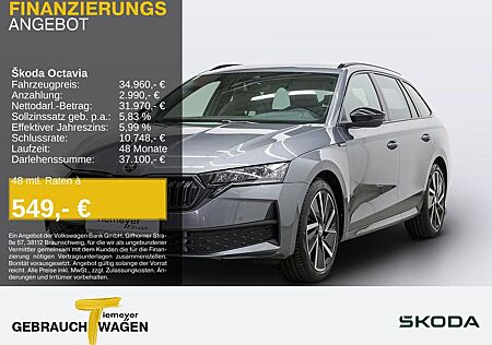 Skoda Octavia Combi 1.5 TSI mHEV DSG SPORTLINE LM18 NA