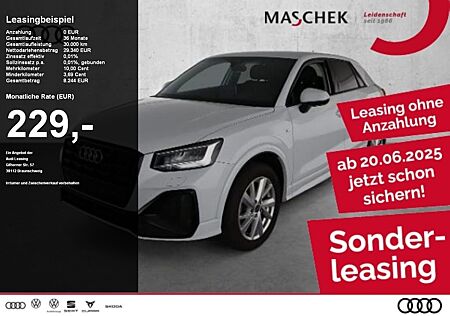 Audi Q2 S line 30 TDI AHK Sitzh Ambienteb. Black FLA