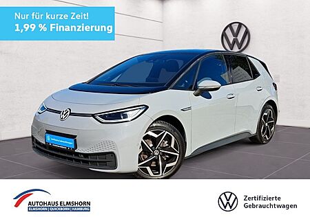 VW ID.3 Volkswagen Pro Performance NAV KAM 19" ACC DWA PDC SHZ