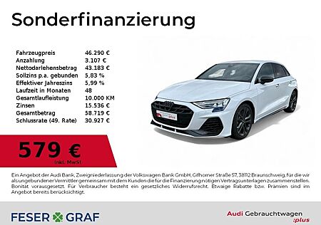 Audi S3 Sportback Akrapovic/SHZ/CarPlay/SONOS/Optik-P