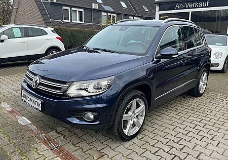 VW Tiguan Volkswagen Autom. Allrad AHK Xenon Schiebed. Leder
