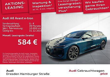 Audi A6 e-tron A6 Avant e-tron edition one blue S line Wärmepum