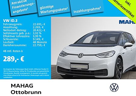 VW ID.3 Volkswagen Pro Performance CCS IQ.Light Navi RearView