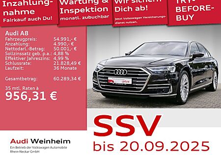 Audi A8 50 TDI quattro Pano Sport Tech Wärme Stadt Pa