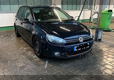 VW Golf Volkswagen VI Style*Scheckheftgepfl.*AHK*STH*8fach*TÜV*