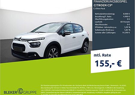 Citroën C3 SHINEPACK PT83S&S