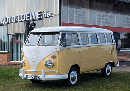 VW T1 Volkswagen OLDTIMER H-ZULASSUNG LEDER 9-SITZE TÜV07-2027