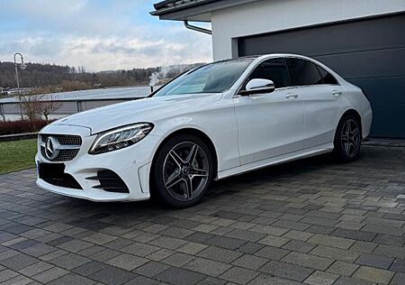 Mercedes-Benz C 200 d Autom. - AMG - Line PANORAMA - Insp. NEU