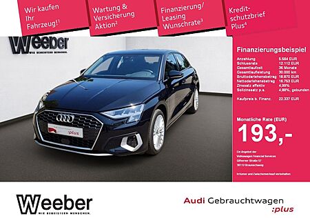 Audi A3 Sportback 40 TFSI e advanced LED SPORTSITZE S