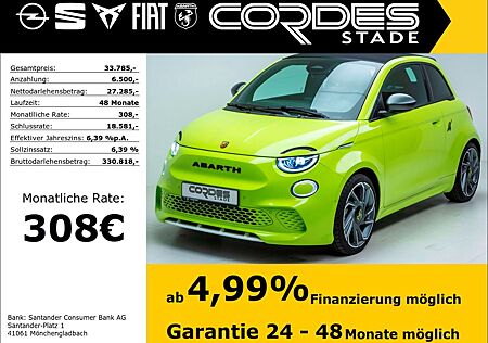 Abarth 500C E Scorpionissima Cabrio Automatik Kamera Na