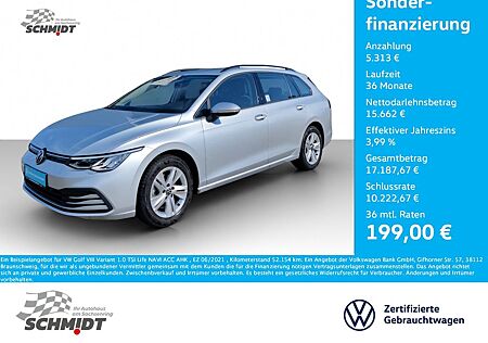 VW Golf Volkswagen VIII Variant 1.0 TSI Life NAVI ACC AHK
