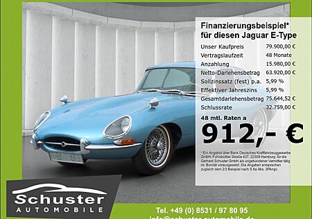 Jaguar E-Type Coupe 4.2 Serie 1*2-Sitzer ClassicData2