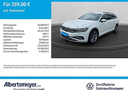 VW Passat Variant Volkswagen 2.0 TDI Business +DSG+LED+NAVI+LM