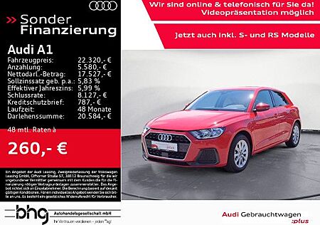 Audi A1 25 TFSI Sportback S tronic advanced
