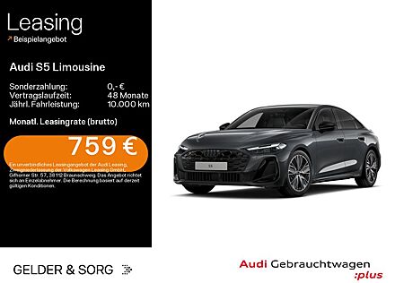 Audi S5 Limousine 3.0 TFSI qu.AHK*Matrix*B&O*HuD*360°