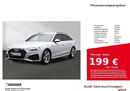 Audi A4 Avant 45 TFSI quattro S line MMI Navi LED AHK