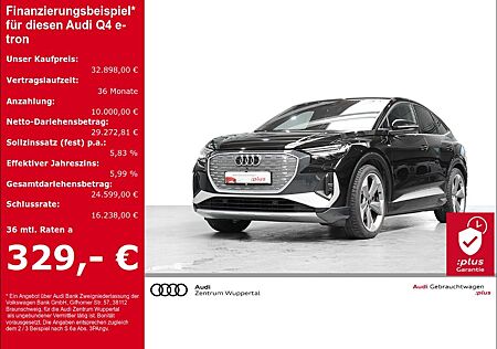 Audi Q4 e-tron SPORTBACK 40 S-LINE MATRIX PANO LEDER