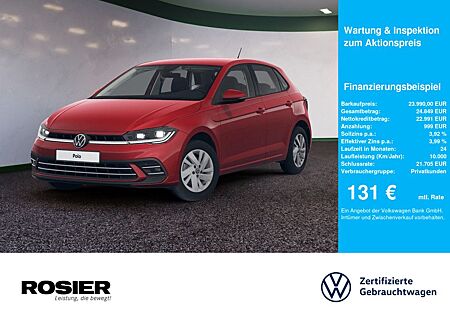 VW Polo Volkswagen Style 1,0 l TSI DSG AHK ACC MATRIX-LED NAVI