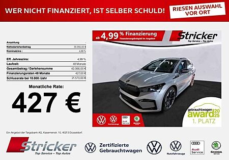 Skoda Enyaq iV Sportline 80X 427,-ohne Anzahlung Navi