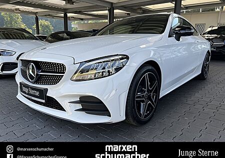 Mercedes-Benz C 200 Coupé AMG Pano+Burm+Night+360+AmbienteLED