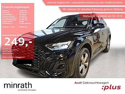 Audi Q5 Sportback 40 TDI quattro S-Line APP+DAB+AHK