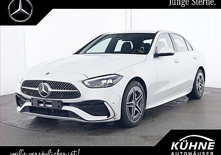 Mercedes-Benz C 400 e 4M+AMG Line+LED High+Spurhalteassistent