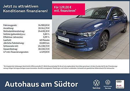 VW Golf Volkswagen VIII Style 1.5 eTSI DSG | LED RFK ACC Navi