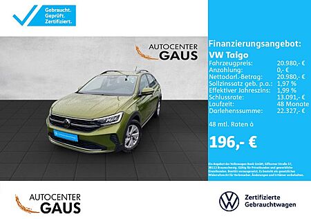 VW Taigo Volkswagen Life 1.0 TSI LED*ACC*Klima
