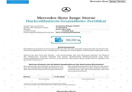 Mercedes-Benz EQT 200 Lang 7 Seat*DynLight*DAB*SHZ*Spurhalte*+