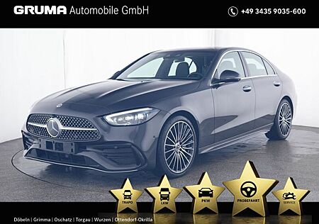 Mercedes-Benz C 300 d AMG+AHK+Distr+Burmester+KeyGo+HeadUp+19"