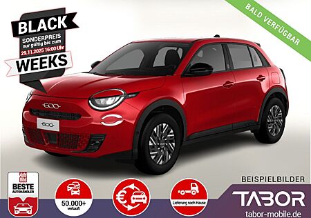Fiat 600e RED 11kW-OBC PDC Temp CarPlay Wärmepumpe BT
