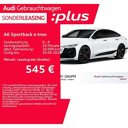 Audi A6 e-tron leasen
